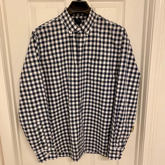 2x J. Crew Button-Down Dress/Work Shirts (LG) - Picture 4 of 8